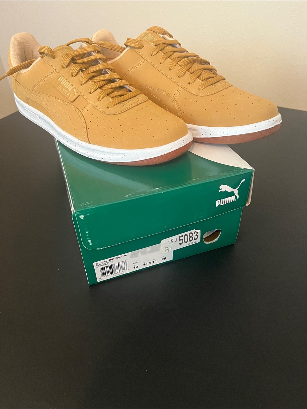 Puma Men's Low-Profile Sneaker in Wheat Tan